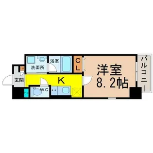 グランドコスモス【3階】の間取り