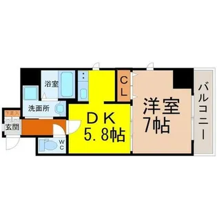 アジリア大曽根【10階】の間取り