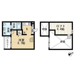 Aria(アリア)【2階】の間取り