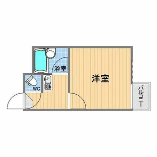 ホワイエ甲子園【3階】の間取り
