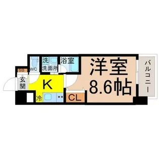 PURE RESIDENCE 名駅南【7階】の間取り