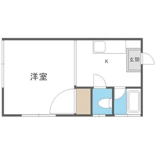 ルネ高宮【2階】の間取り