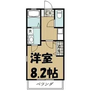 リブレア大幸【1階】の間取り