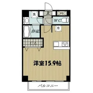 Canal East【1階】の間取り