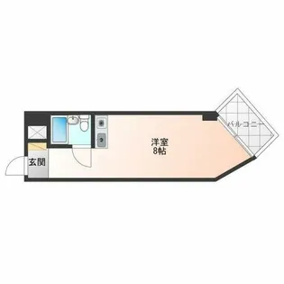 コートサラⅡ【4階】の間取り
