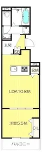 カーサカルド【2階】の間取り