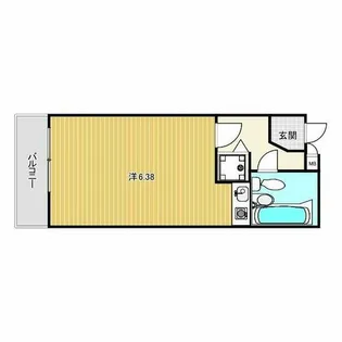 ベルトピア西宮【3階】の間取り