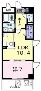 ポラリス参番館【4階】の間取り