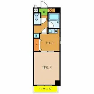 AUBE918【6階】の間取り