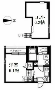 IYコート名城公園(アイワイコート名城公園)【2階】の間取り