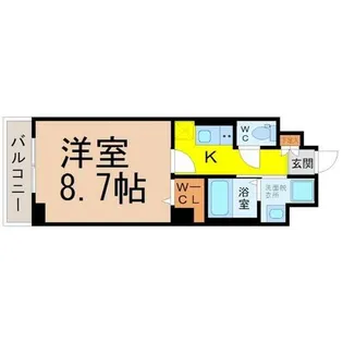M2-CUBU【1階】の間取り