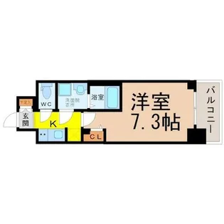 S-RESIDENCE東海通【2階】の間取り