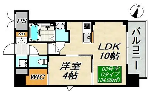 SDグランツ神戸Peninsula【2階】の間取り