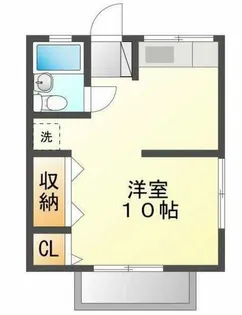 ハレモアナ【2階】の間取り