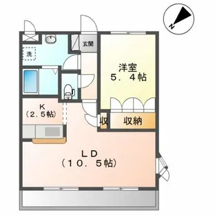 グランデールⅡ【1階】の間取り