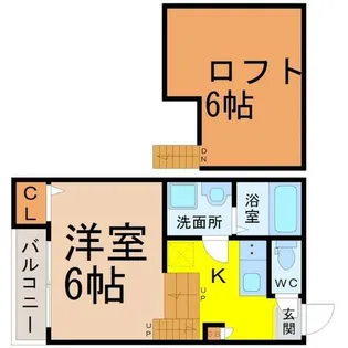 PROPSII(プロプスツー)【2階】の間取り