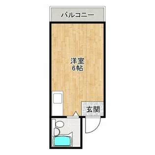 サンピアユタカ【6階】の間取り