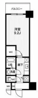アーデンタワー靭公園【4階】の間取り