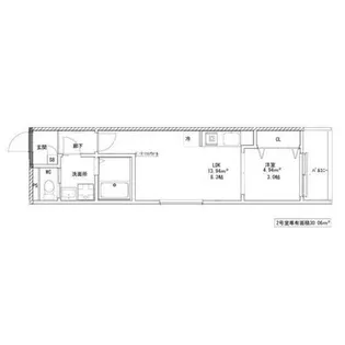 Calm塩釜口【2階】の間取り