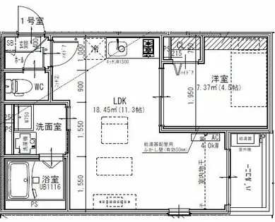 Jack gobanⅠ【2階】の間取り