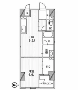 アーデンタワー北堀江【2階】の間取り