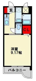 セレスタイト黒崎【6階】の間取り