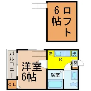 LUMINOUS矢田(ルミナス矢田)【1階】の間取り