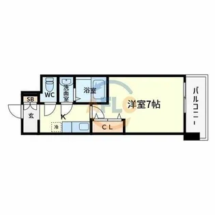 LIVIAZ OSAKA Verite【6階】の間取り