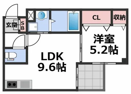 Urban Court Fuse【3階】の間取り