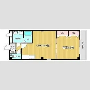 ソレイユ正徳 (ソレイユショウトク)【3階】の間取り