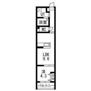 仮)グランテラス今池【3A号室】の間取り