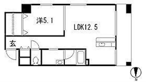 StarHeights(スターハイツ)【3階】の間取り