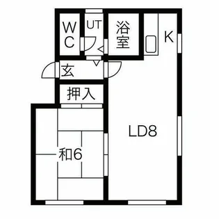 プロスペリティ30【305号室】の間取り