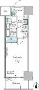 パークアクシス名古屋山王一丁目【8階】の間取り