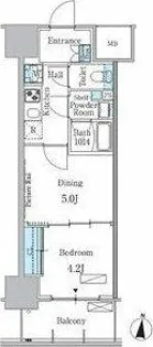 パークアクシス名古屋山王一丁目【3階】の間取り
