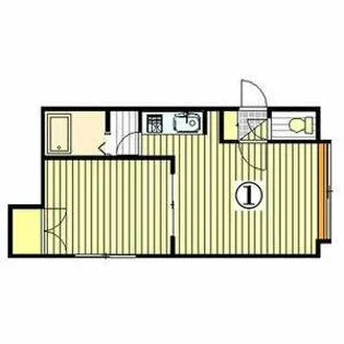 シャネル新琴似壱番館【2階】の間取り