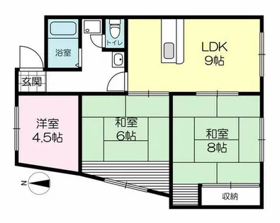 元町東ビル【401号室】の間取り