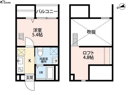 Plage【2階】の間取り
