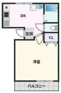 エトワール高浜【3階】の間取り