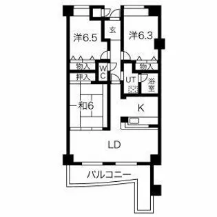 セレッソ【2階】の間取り