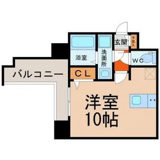 プレサンス錦ラウム【3階】の間取り