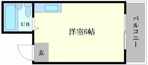 サンピアユタカ【6階】の間取り