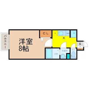 プレサンス上前津フィット【13階】の間取り