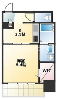 OAK弥栄夕陽ケ丘(オークヤサカ)【9階】の間取り