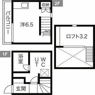 フォルトゥーナ柴田【1階】の間取り