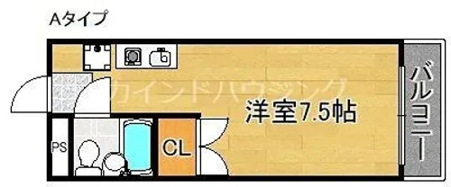 コートクリエイトⅠ【2階】の間取り