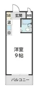 グリーンハイツ【102号室】の間取り