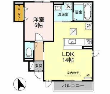 BIOHouseⅡ【1階】の間取り