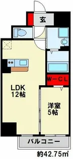 Prestige del president【501号室】の間取り