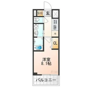 ベラジオ雅び京都洛北ガーデン【2階】の間取り